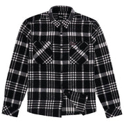 ROEG - Chemise coton à carreaux noir et blanc