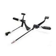 MCS - Commandes avancées Sportster 86-22 - Noir / Chrome