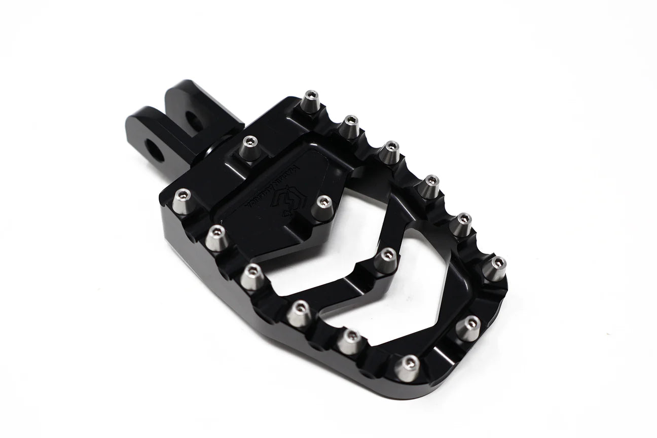 CROSS THREAD - Spiked Arrow Footpegs - 10 colors