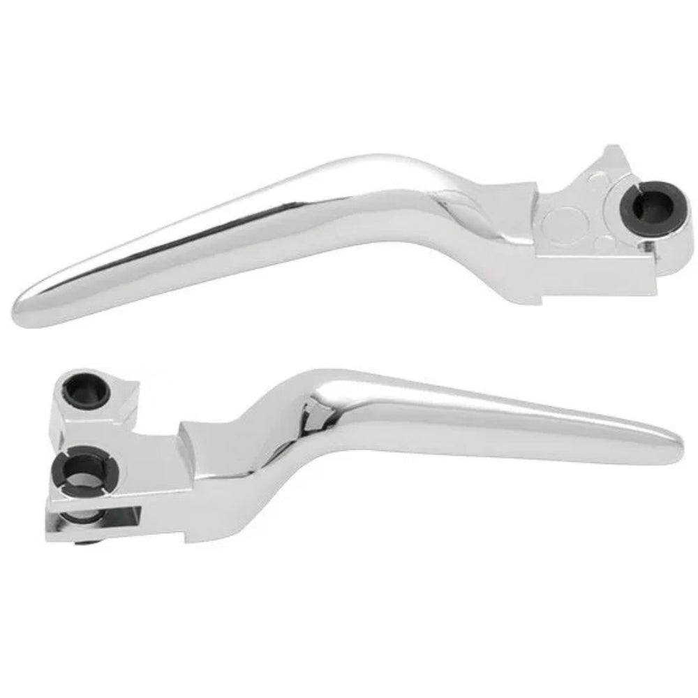 DRAG SPECIALTIES - Leviers large frein et embrayage - Dyna 99-17 / Softail 99-14