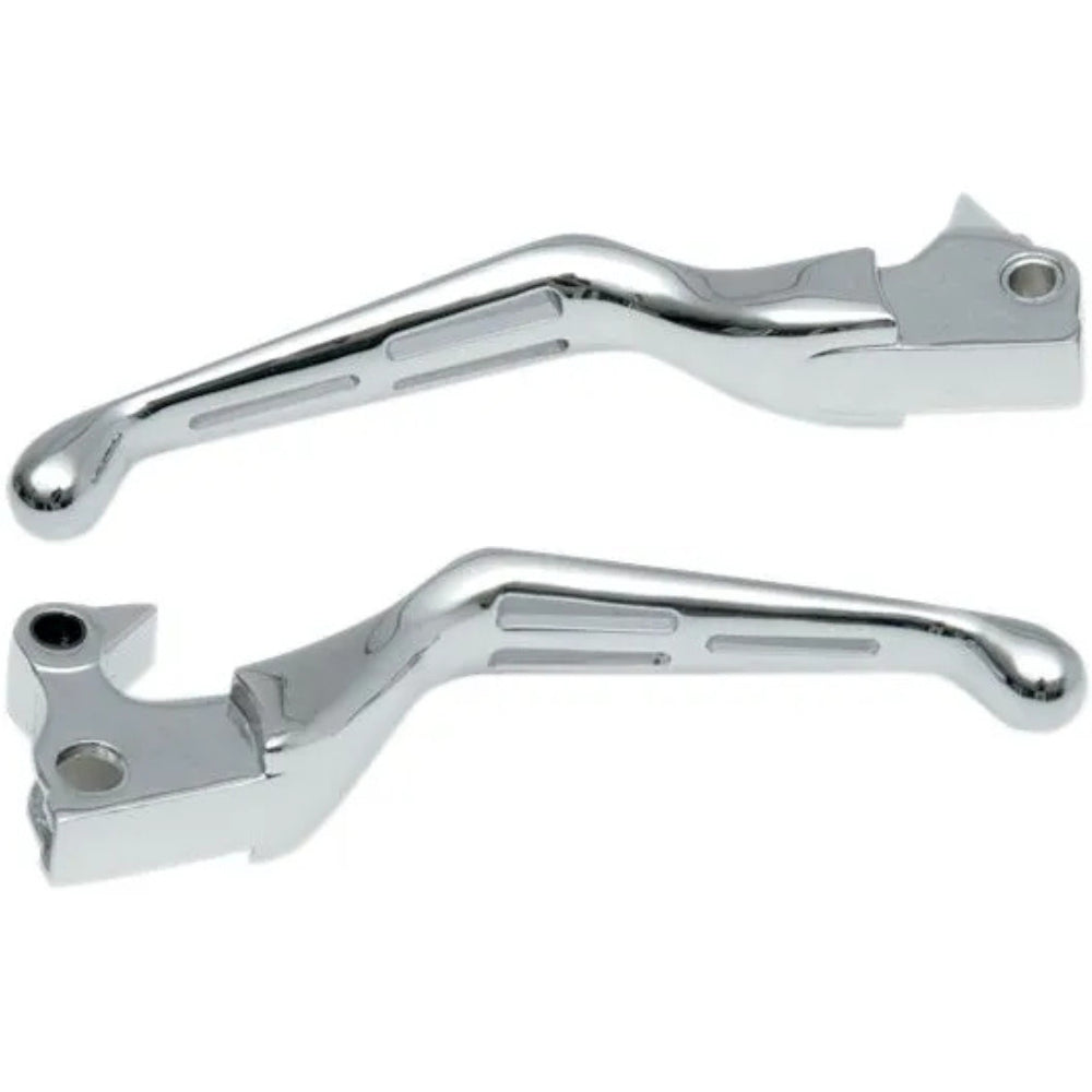 DRAG SPECIALTIES - Leviers percés frein et embrayage - Sportster 04-22