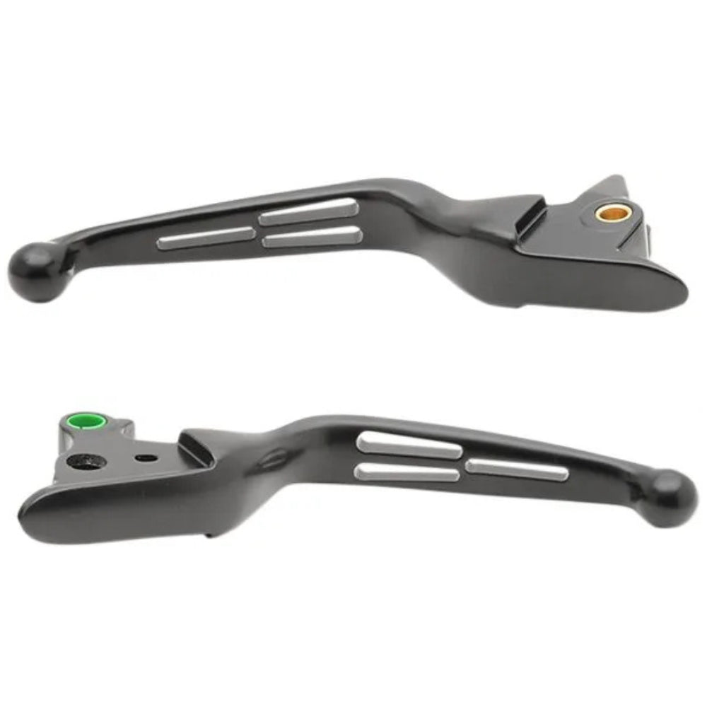 DRAG SPECIALTIES - Leviers slotted frein et embrayage - Softail M8
