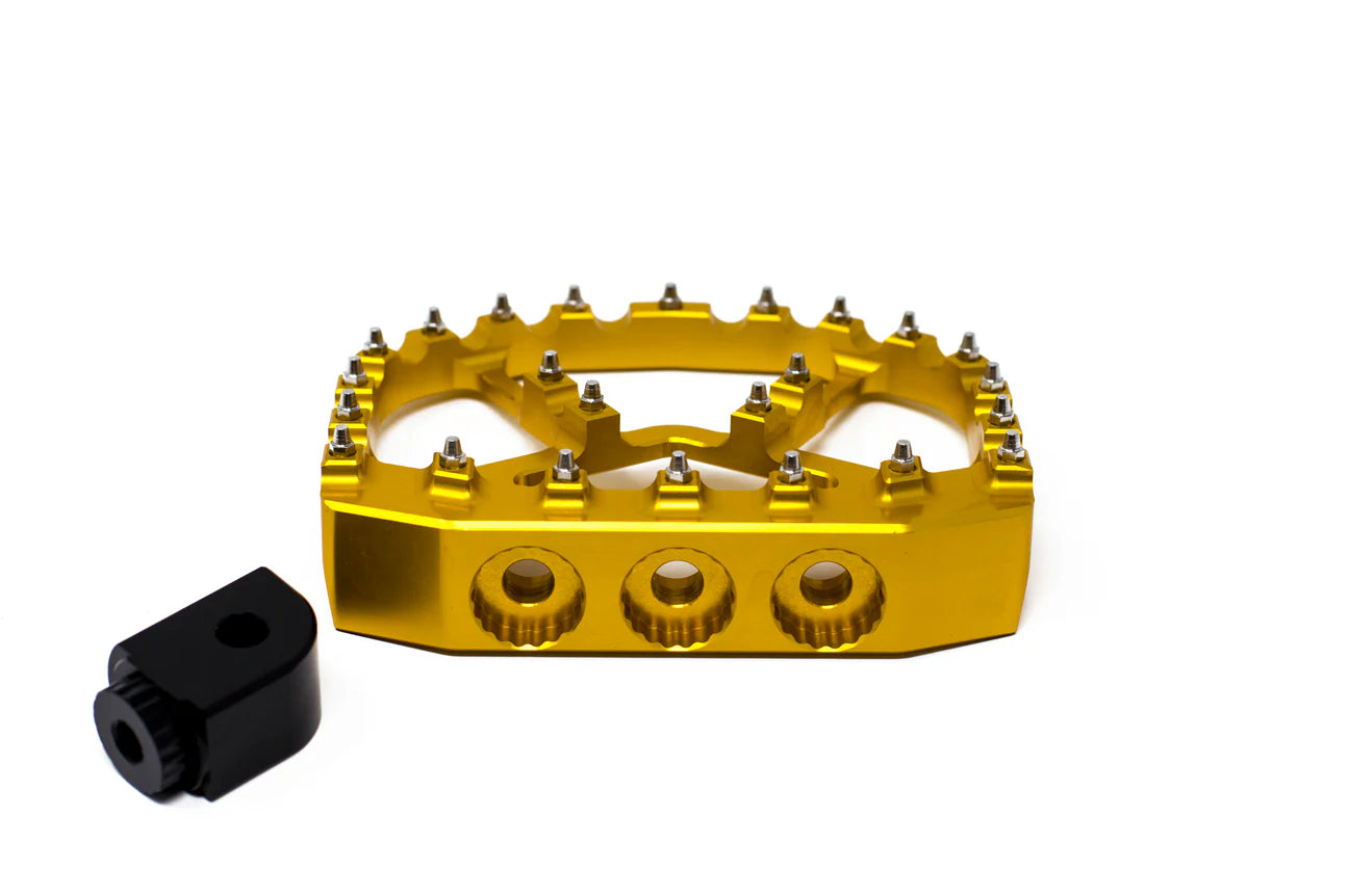 CROSS THREAD MINI FLOORBOARDS - Anodized footpegs - All Harley-Davidson - 10 colors