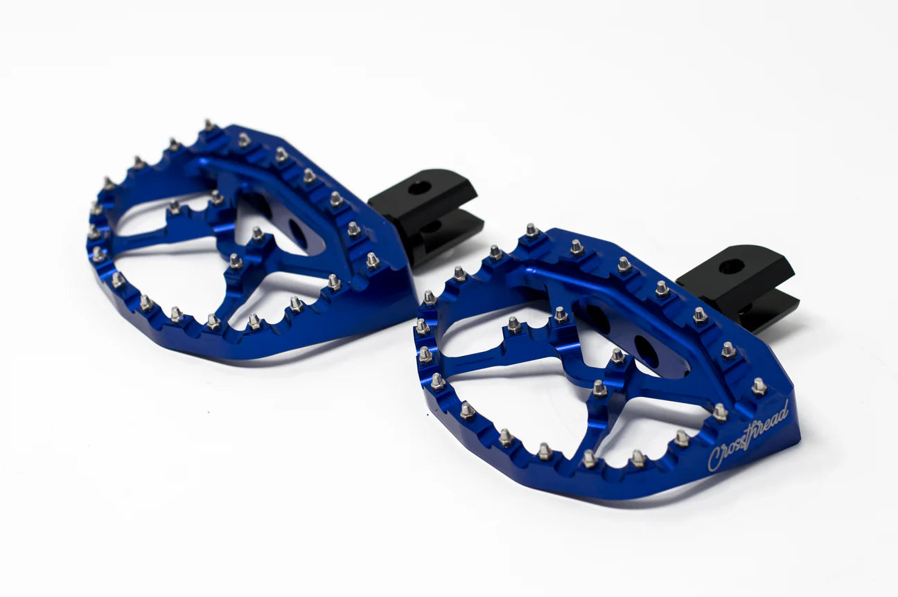 CROSS THREAD MINI FLOORBOARDS - Anodized footpegs - All Harley-Davidson - 10 colors