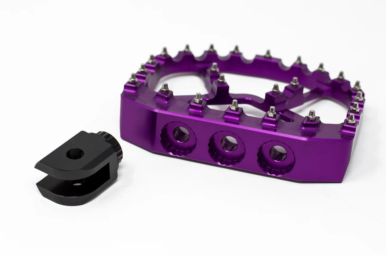 CROSS THREAD MINI FLOORBOARDS - Anodized footpegs - All Harley-Davidson - 10 colors