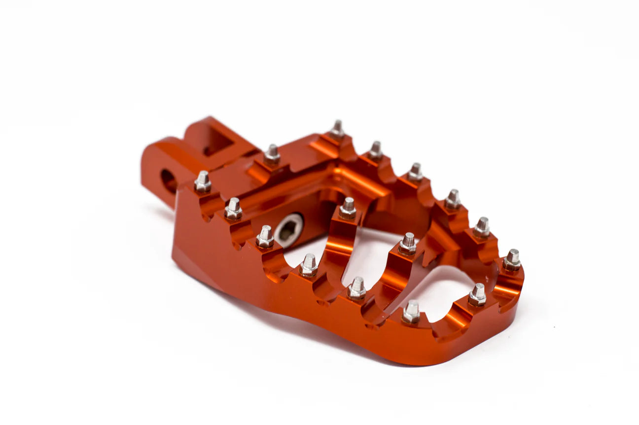 CROSS THREAD PEGS - Repose-pieds anodisé - Toutes Harley-Davidson - 10 couleurs