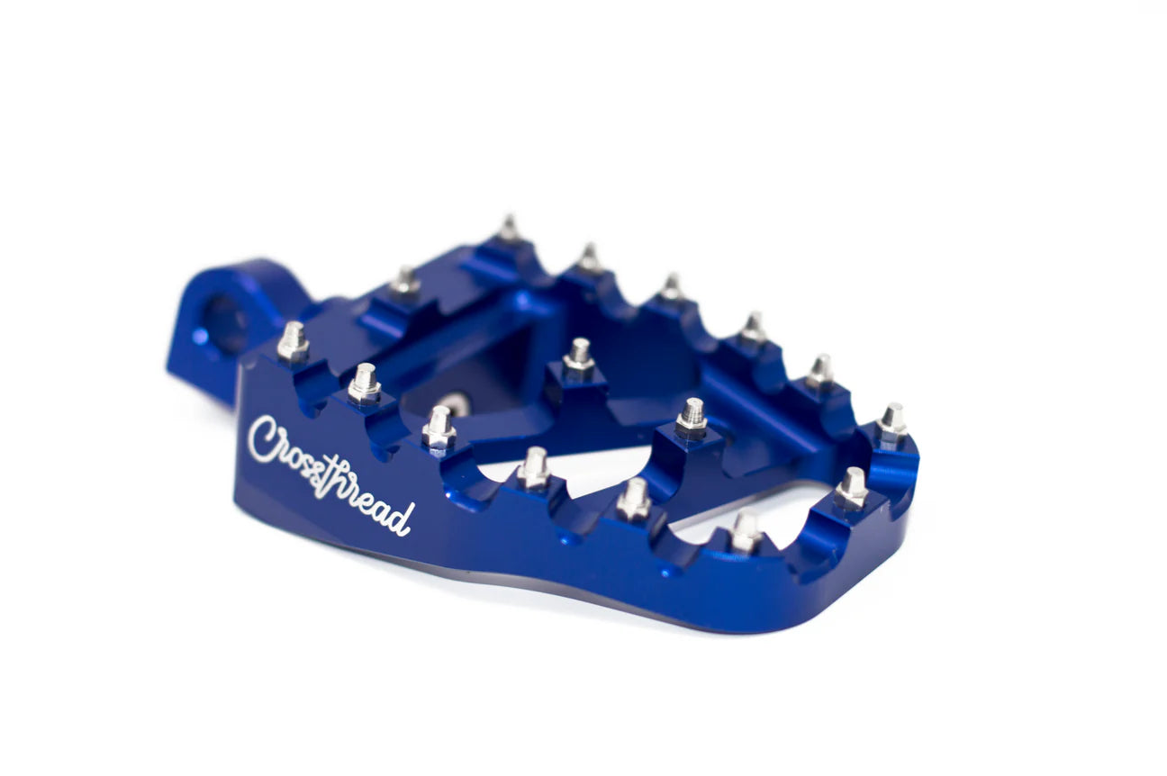 CROSS THREAD PEGS - Repose-pieds anodisé - Toutes Harley-Davidson - 10 couleurs
