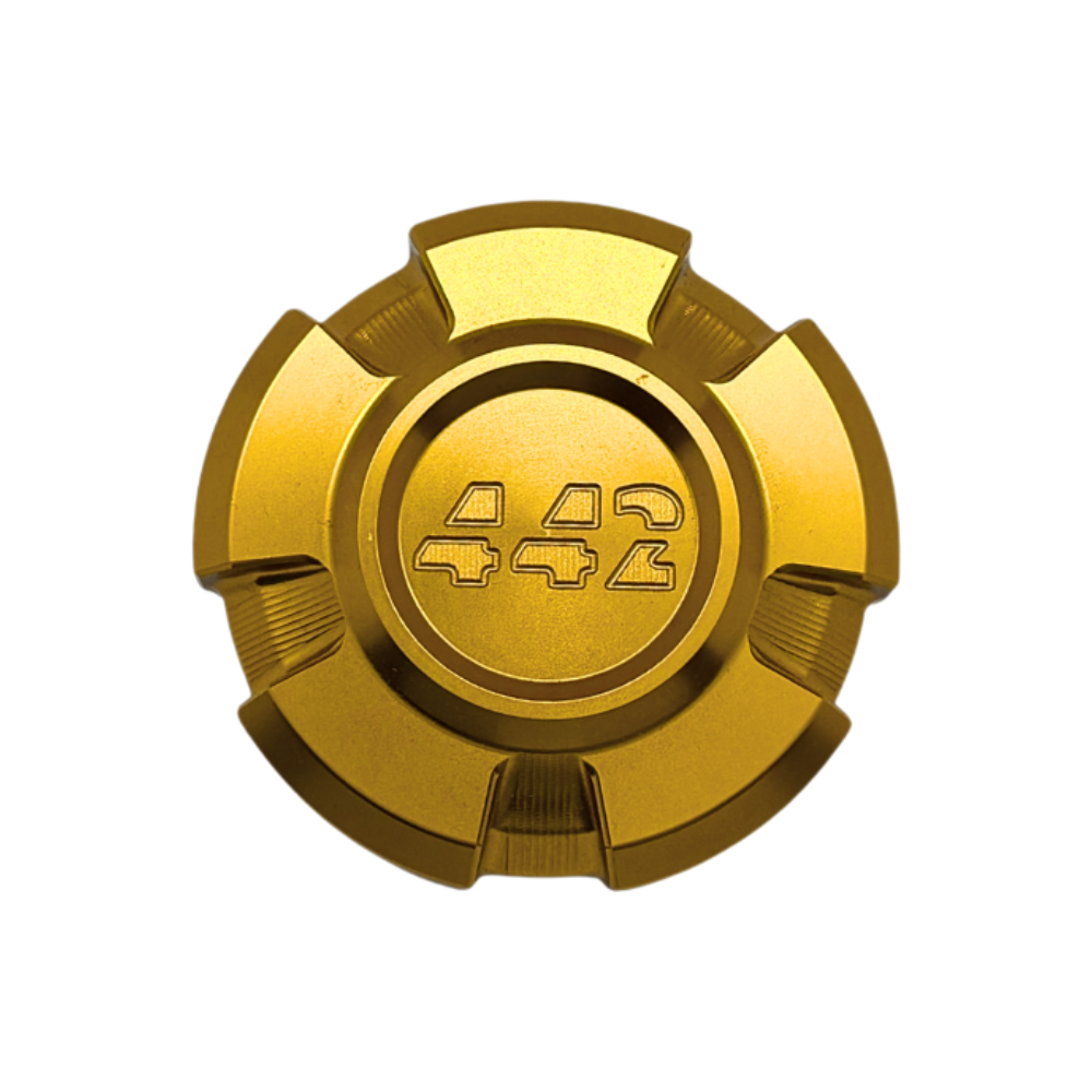 442 PARTS - Harley-Davidson Gas Cap - Gold