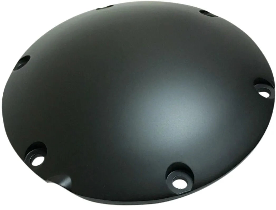 DRAG SPECIALTIES - Derby cover Sportster 04-22 - Noir/Chrome/Noir satin/Noir wrinkle
