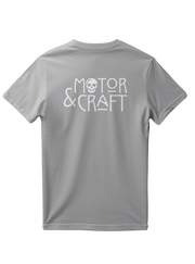 T-shirt 442 "motor & craft" gris