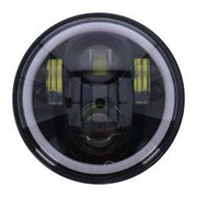 MCS - phare led homologué - 5 3/4" - halo