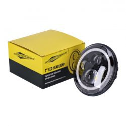 MCS Phare led homologué - 7" - halo