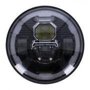 MCS - phare led homologué - 7" - black