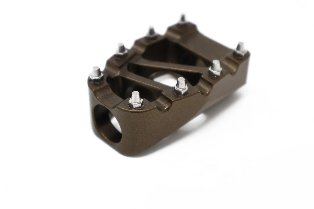 CROSS THREAD - Embout sélecteur vitesse / Pédale de frein - Mini pegs à pointe - Harley davidson