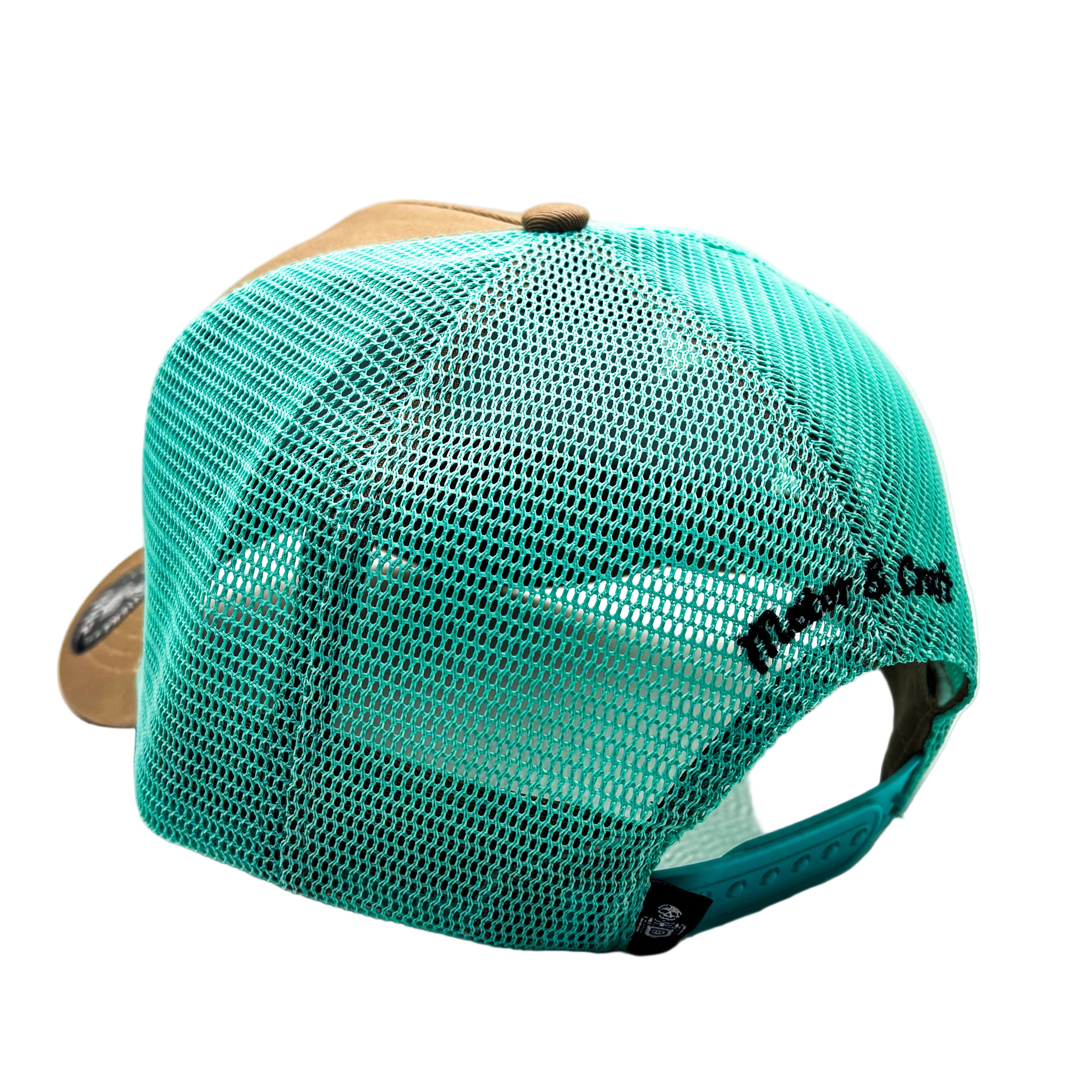 CASQUETTE TRUCKER TURQUOISE 442 Motor & Craft