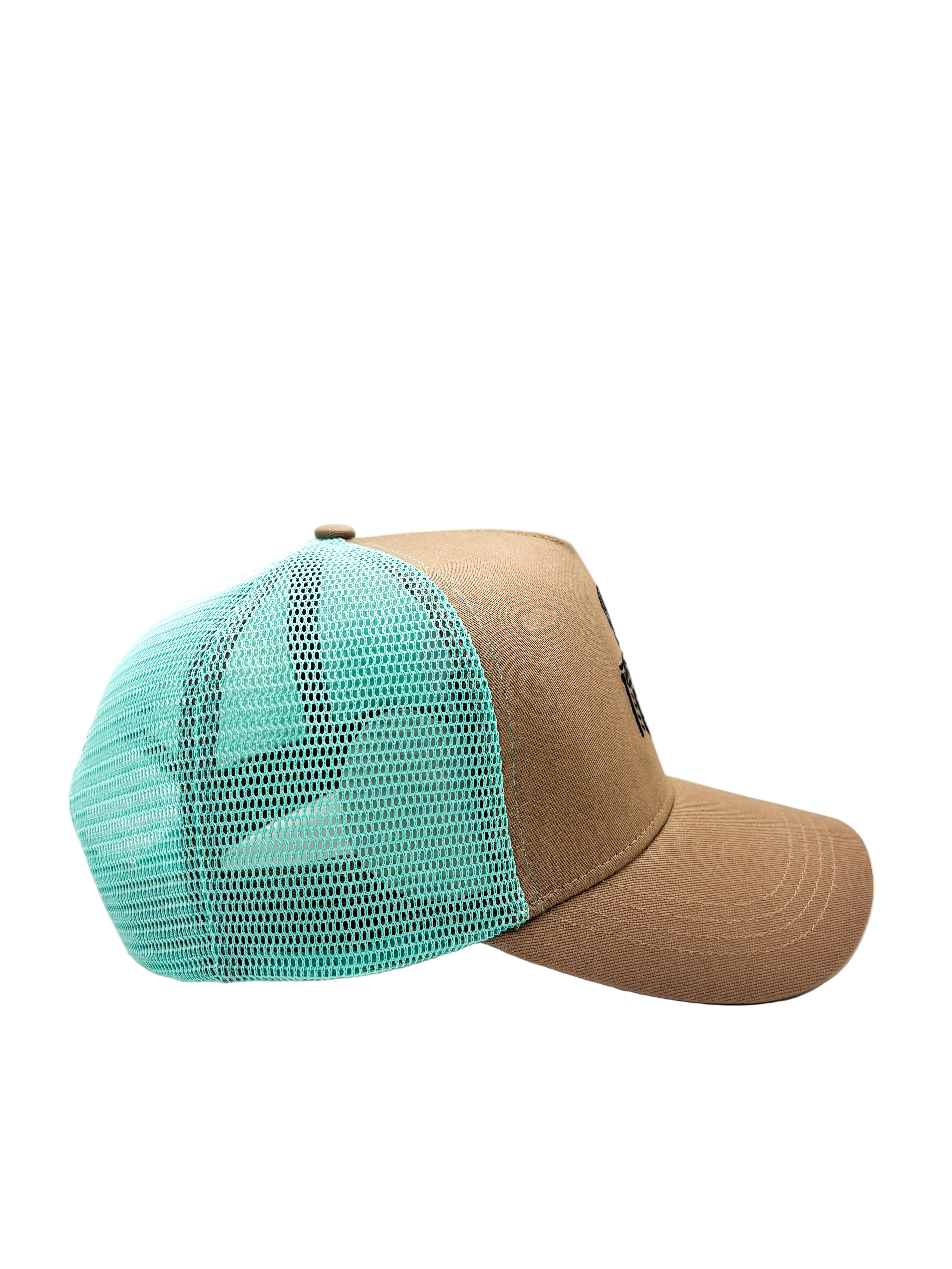 CASQUETTE TRUCKER TURQUOISE 442 Motor & Craft