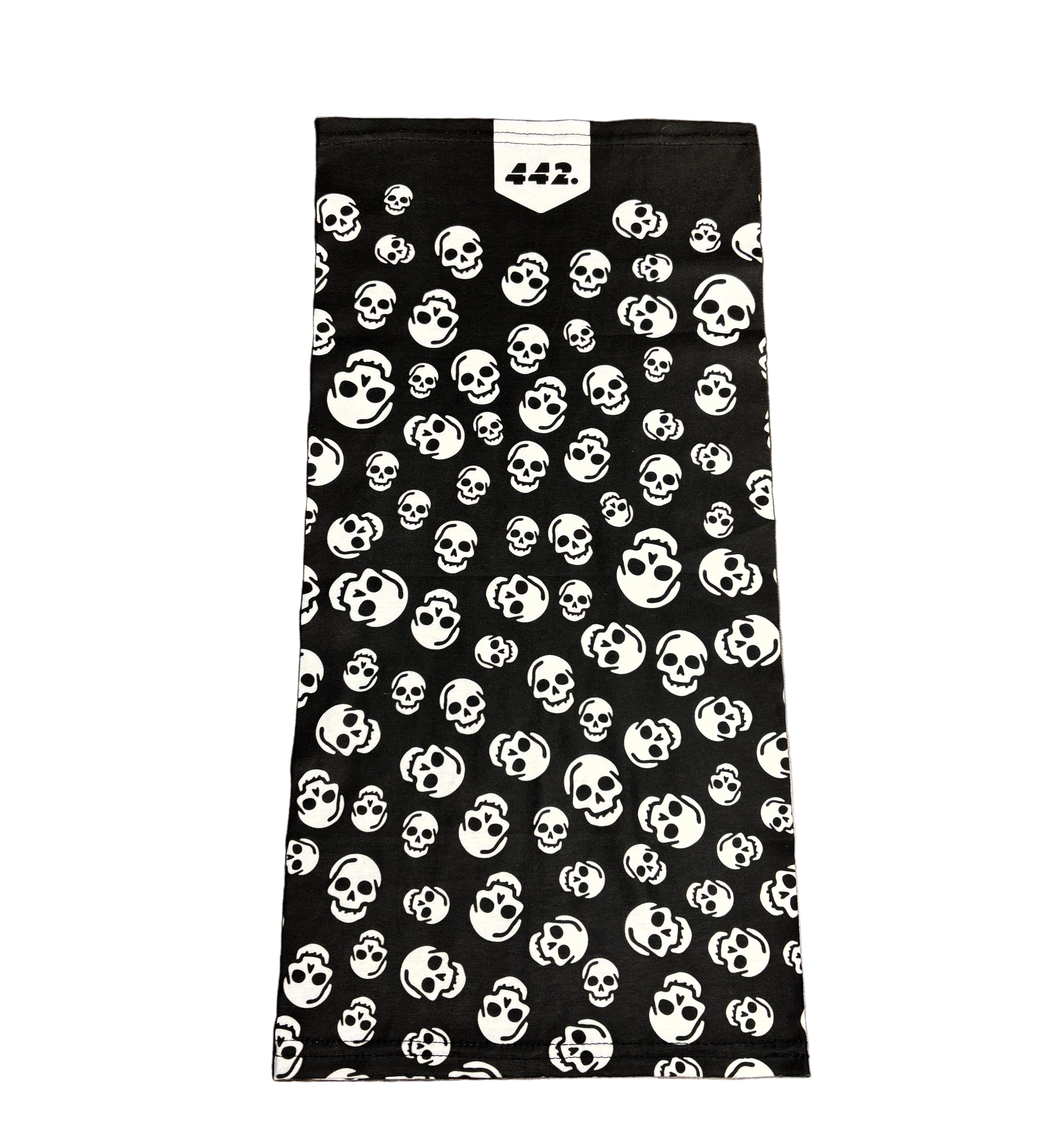 442 - tour de cou - tête de mort