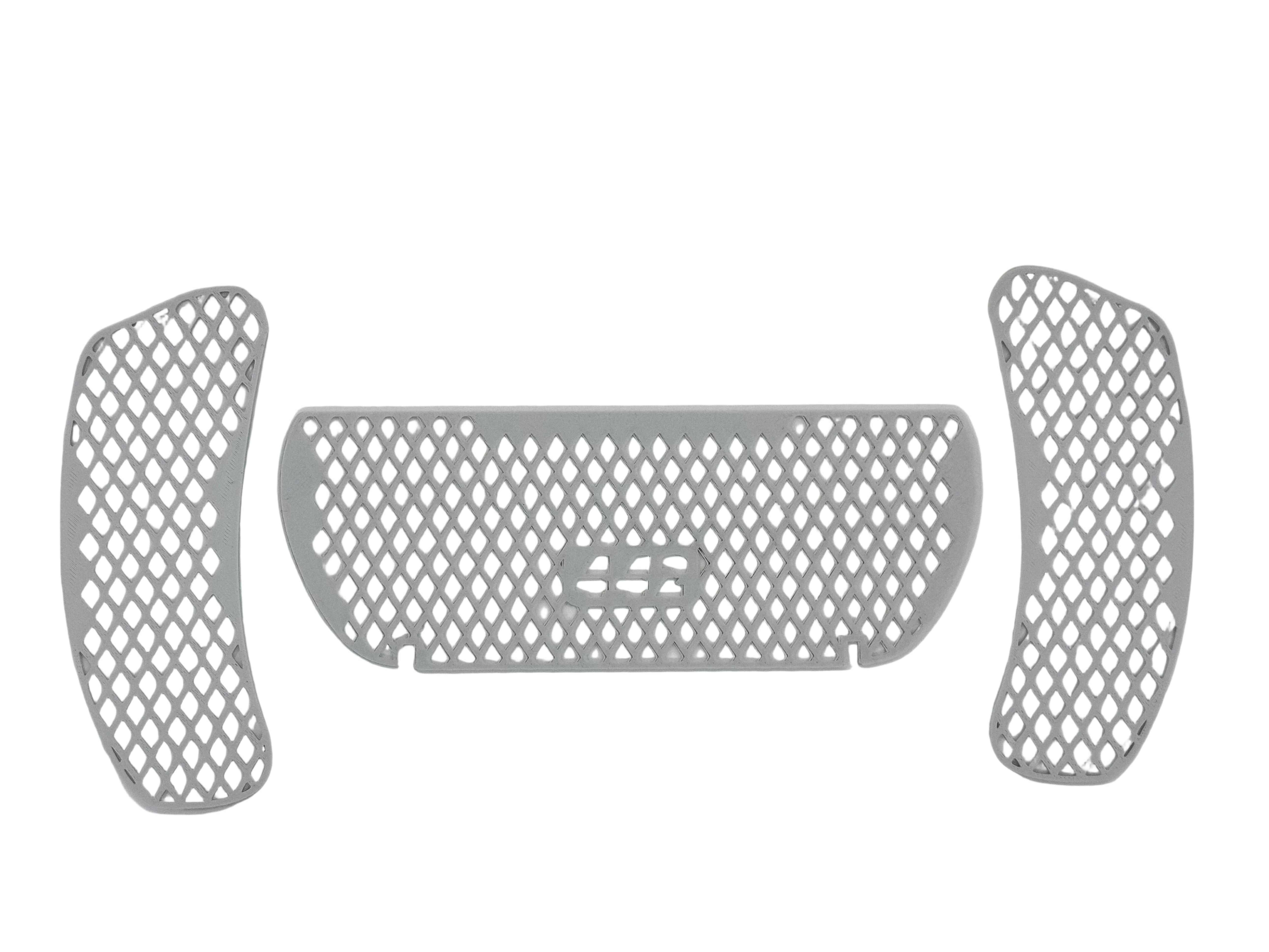 442 PARTS - Grilles de fairing pour Low rider st 22+ - Noir / gris clair