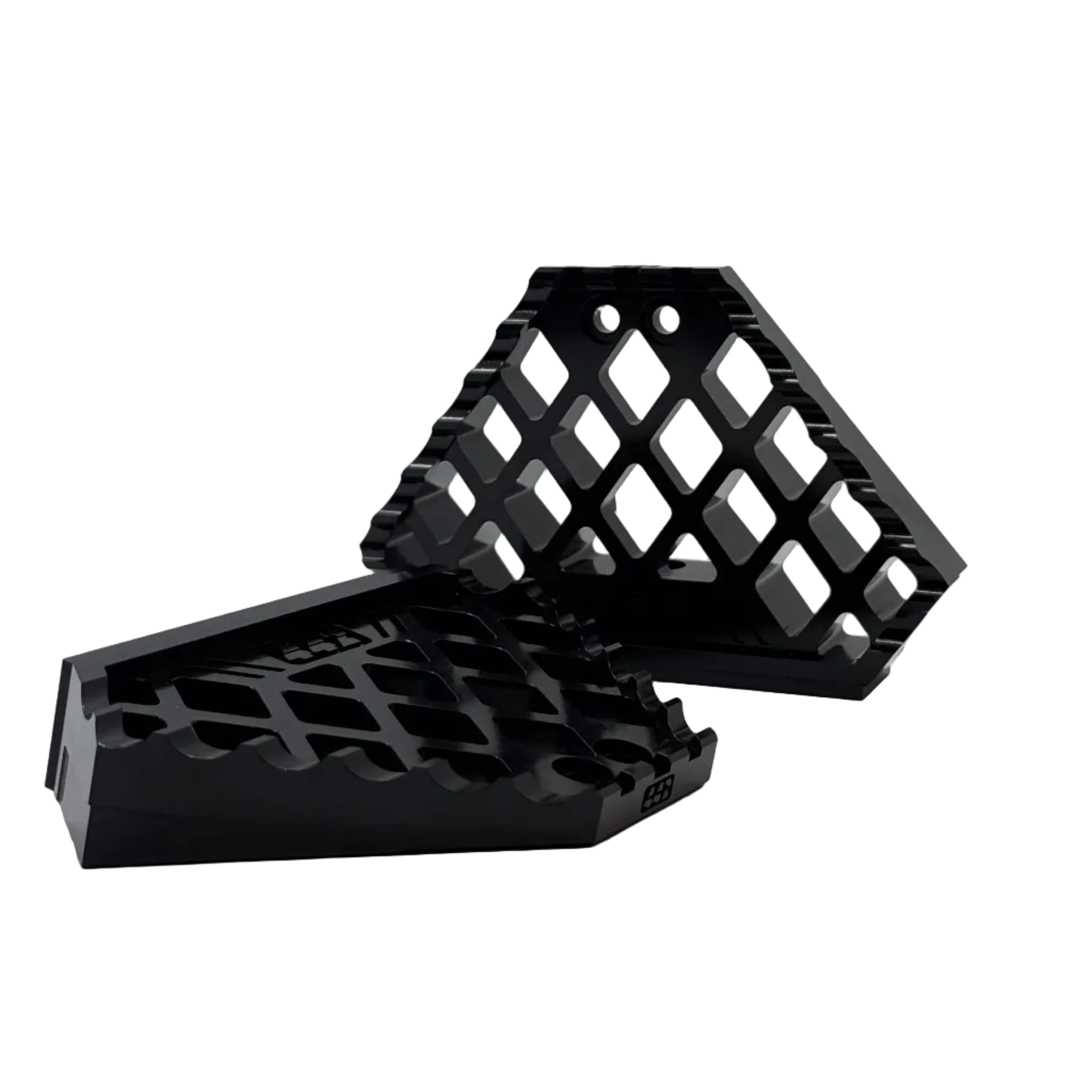 442 PARTS - Mini-Floorboard NOIR avec sliders - Toutes Harley-Davidson