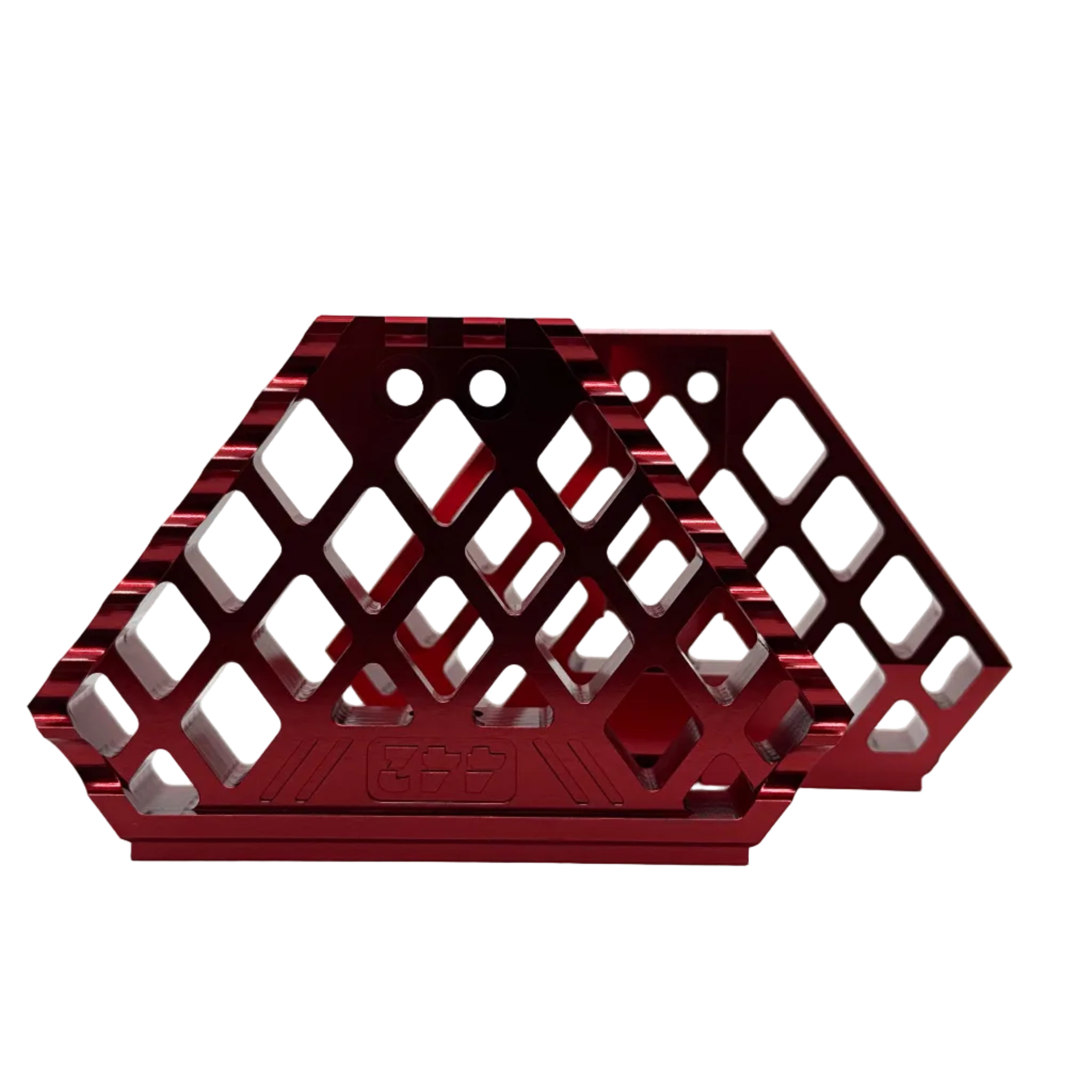 442 PARTS - Mini-Floorboard ROUGE avec sliders - Toutes Harley-Davidson