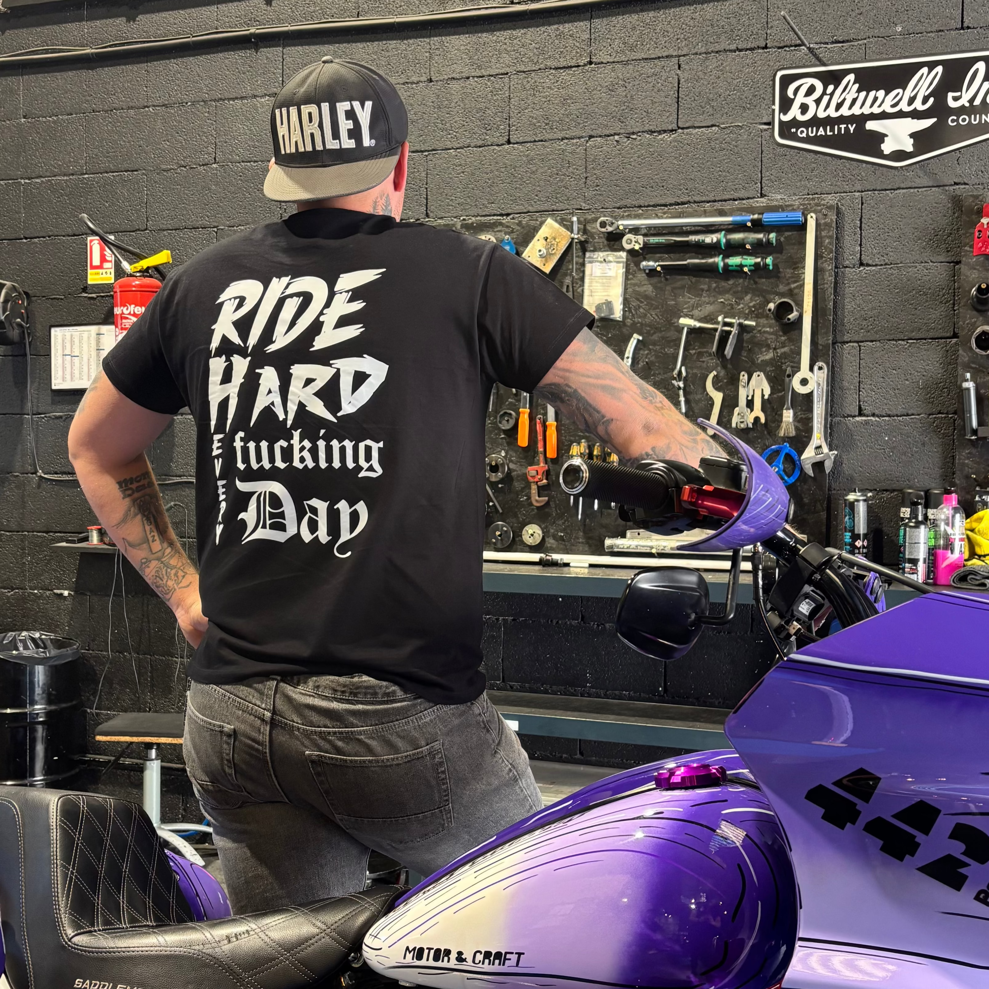 442 PARTS - Tee shirt - Ride Hard - Homme