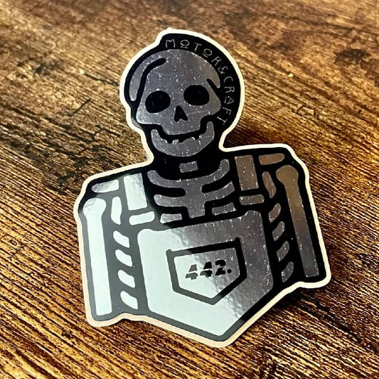 STICKER 442 CHROME