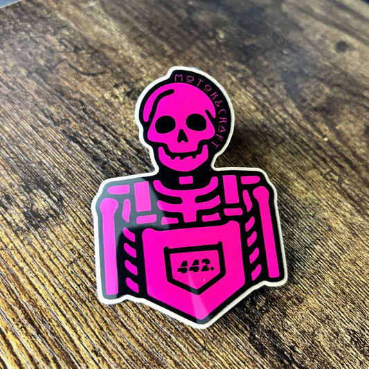 STICKER 442 ROSE