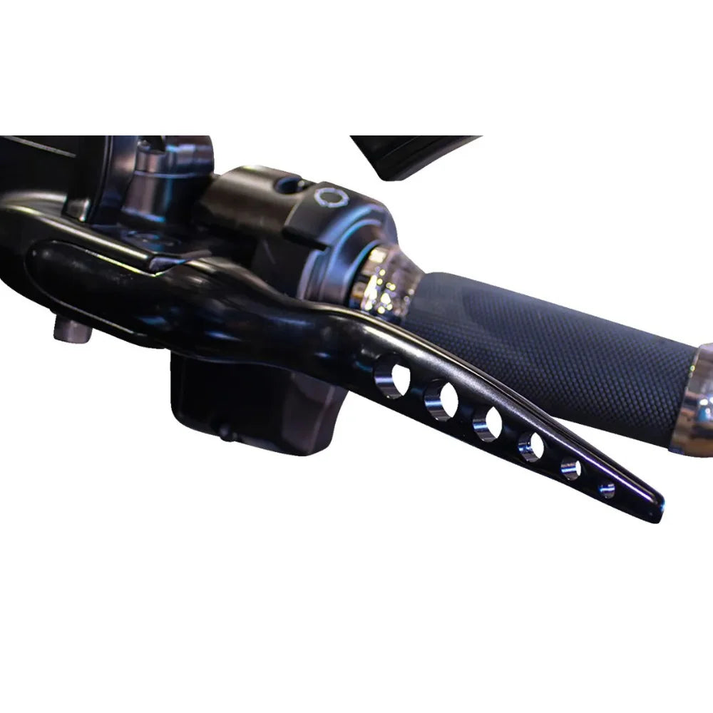 PAUL YAFFE - Softail M8 Brake and Clutch Levers - Black / Chrome