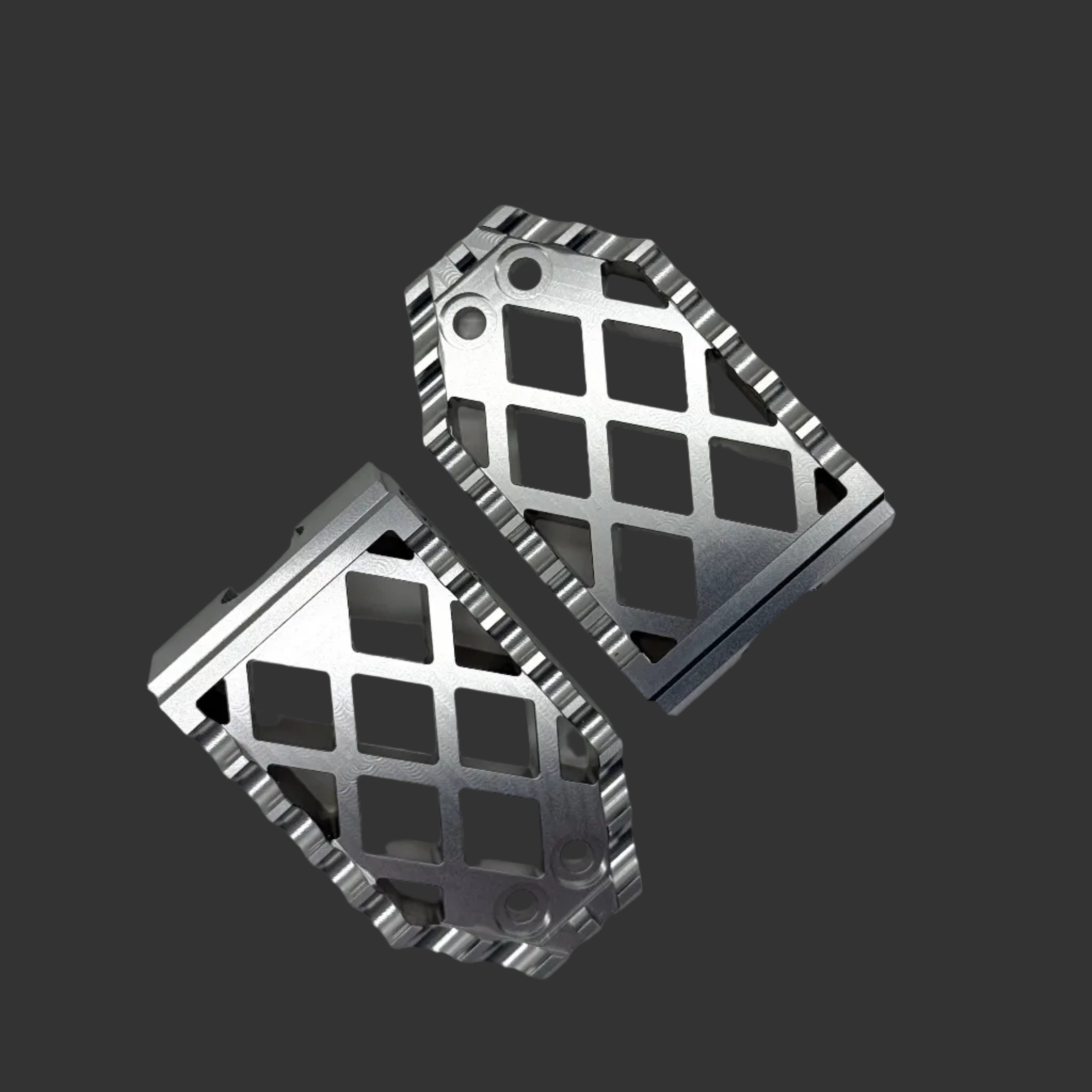442 PARTS - ALU Footpegs with sliders - All Harley-Davidson