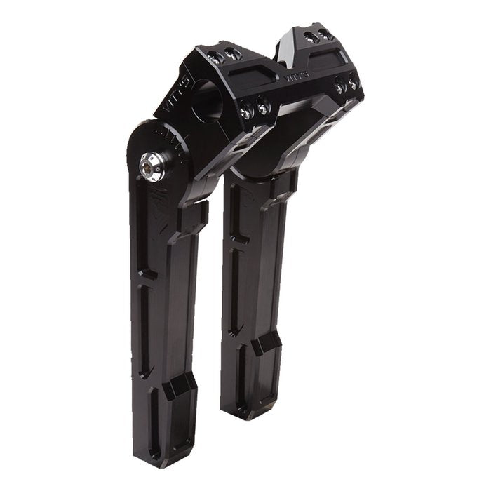 VITY'S - Riser ajustable 8"/10" - Noir anodisé - Ø 1"