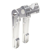 VITY'S - Riser ajustable 8"/10" - Argent anodisé - Ø 1"