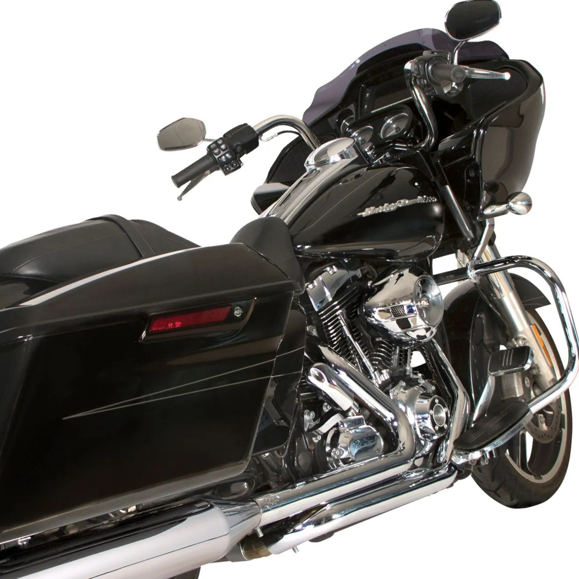 S&S - Collecteur d'échappement Power Tune Duals - Touring 09-16 - Noir ou Chrome