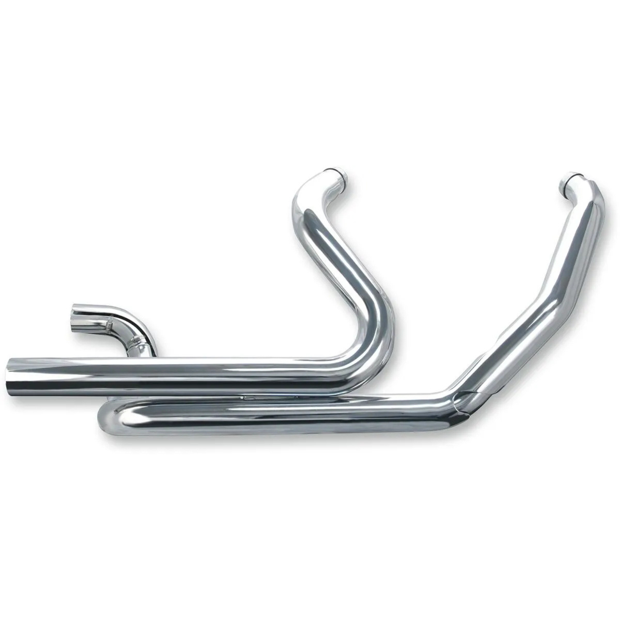 S&S - Collecteur d'échappement Power Tune Duals - Touring 95-08 - Noir ou Chrome