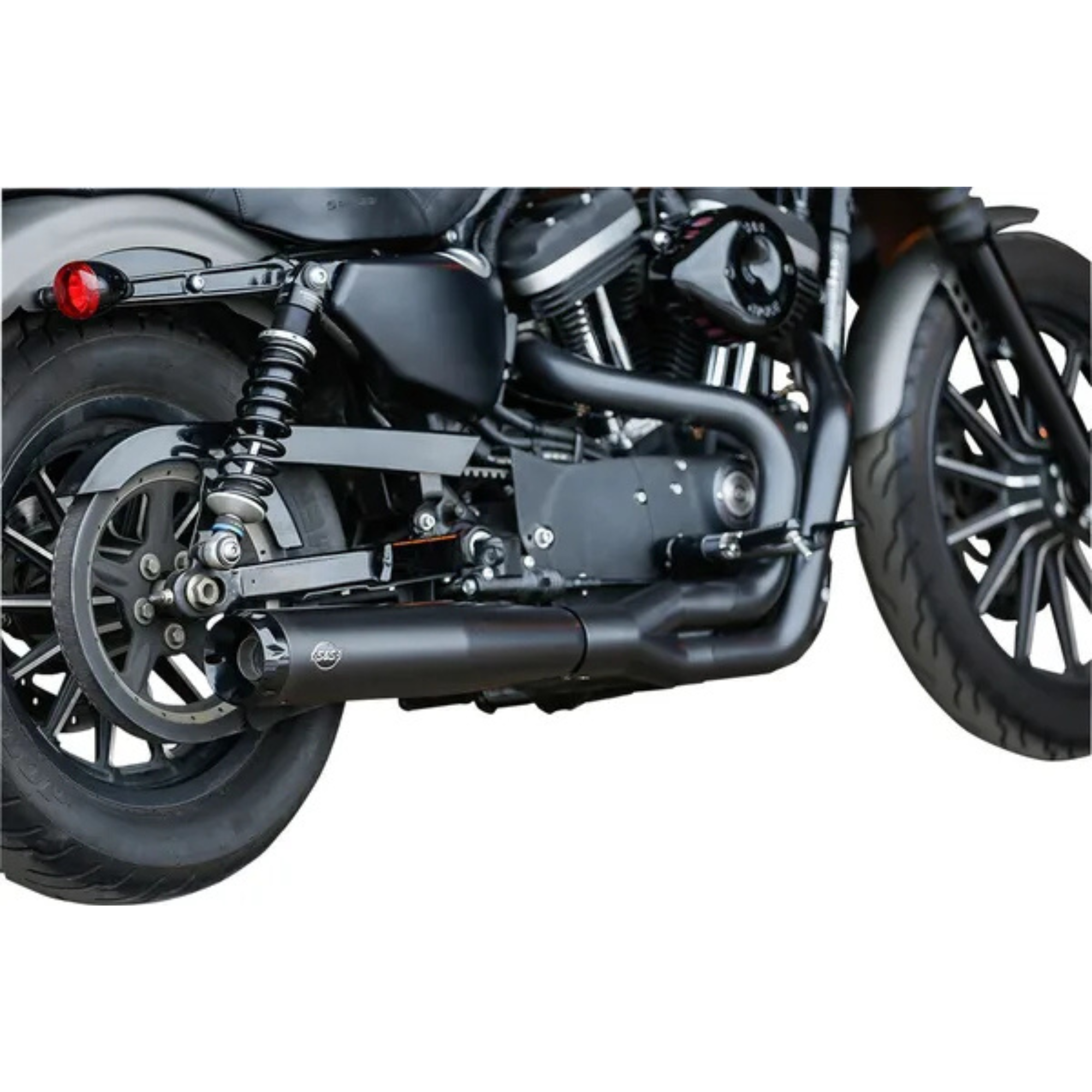 S&S - Echappement Superstreet 2 en 1 - Sportster XL 07-13 - Noir