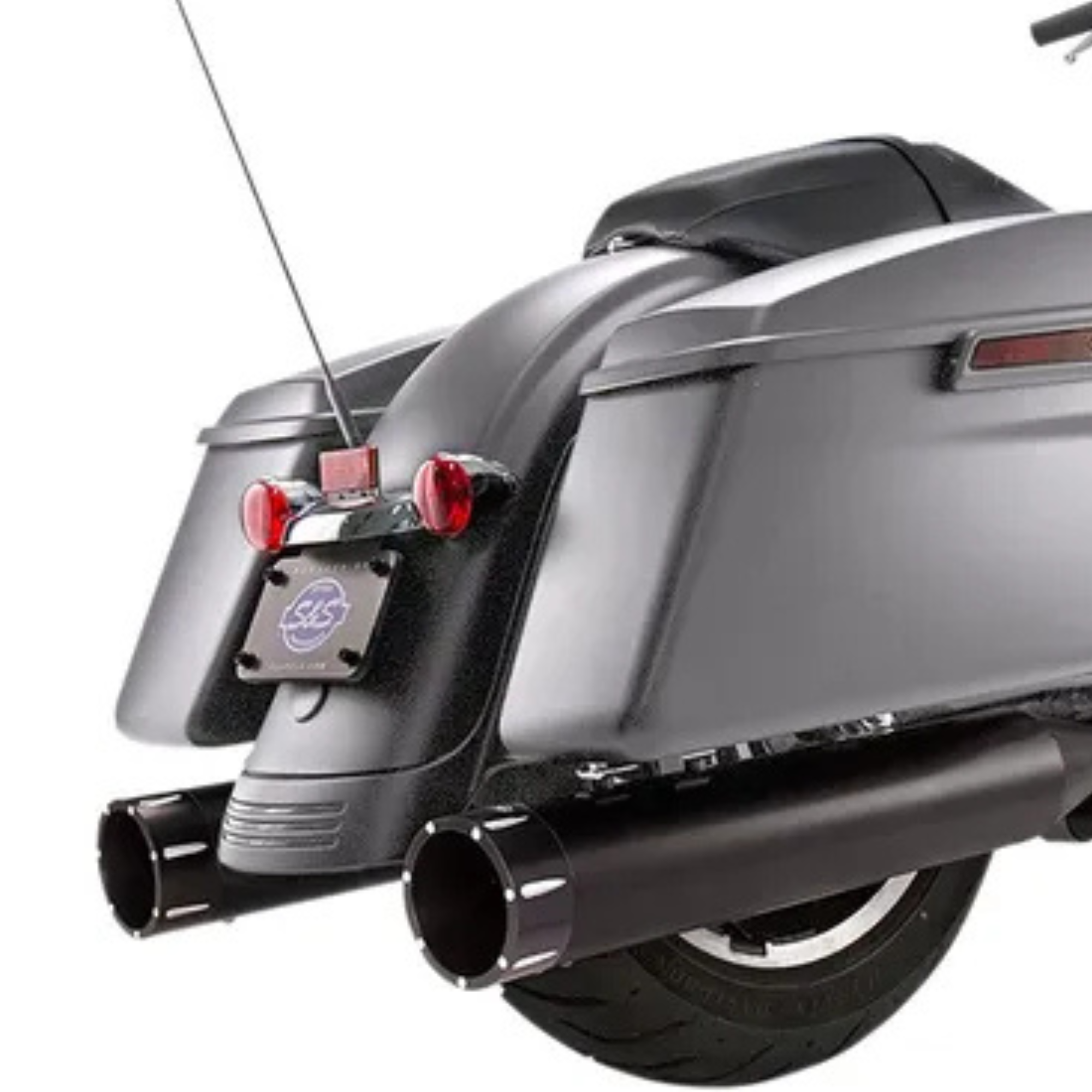 S&S - Silencieux Mk45 Euro 4 - Touring 17-20 - Noir ou Chrome