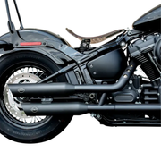 S&S - Silencieux Slash cut avec catalyseur non homologué - Softail M8 - Noir