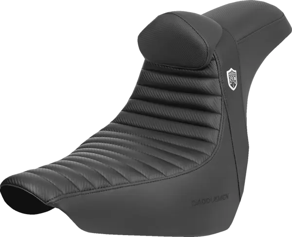 SADDLEMEN Pro Series SDC Seat - Backrest - Low rider ST / Sport Glide 18+ - 8 colors
