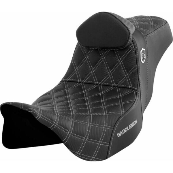 SADDLEMEN Pro Series SDC Seat - Backrest - Touring 08+ - 8 colors