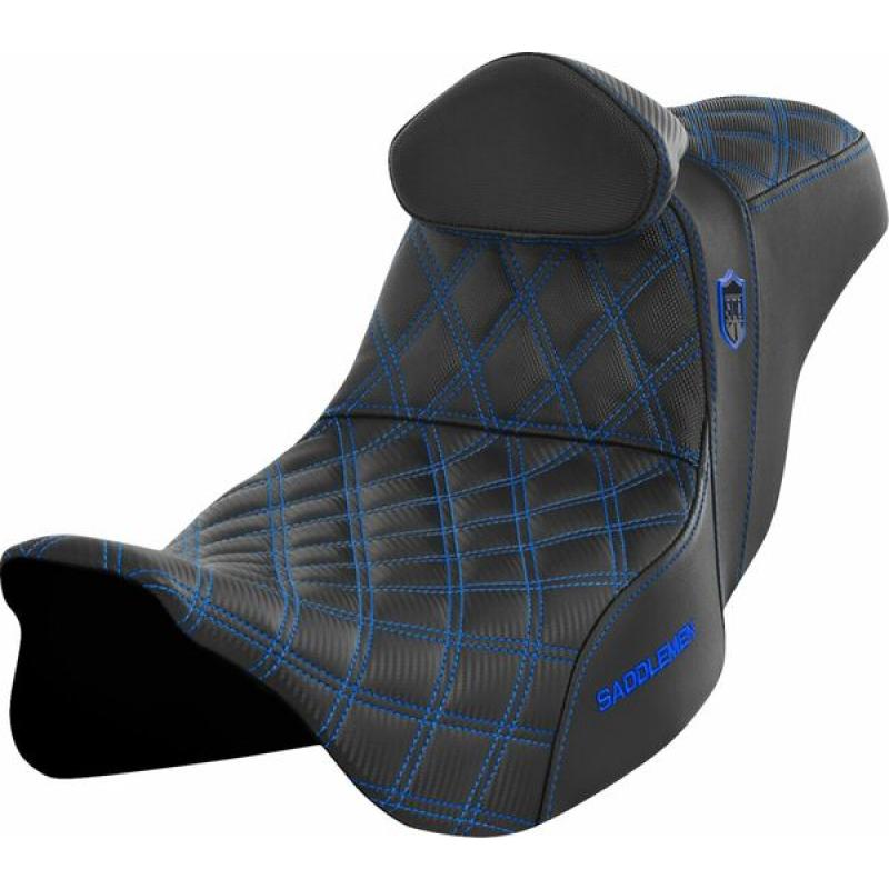 SADDLEMEN Pro Series SDC Seat - Backrest - Touring 08+ - 8 colors