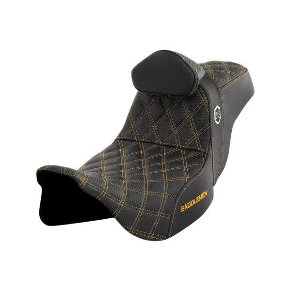 SADDLEMEN Pro Series SDC Seat - Backrest - Touring 08+ - 8 colors