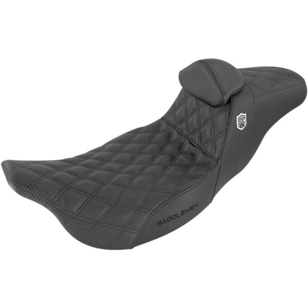 SADDLEMEN Pro Series SDC Seat - Backrest - Touring 08+ - 8 colors