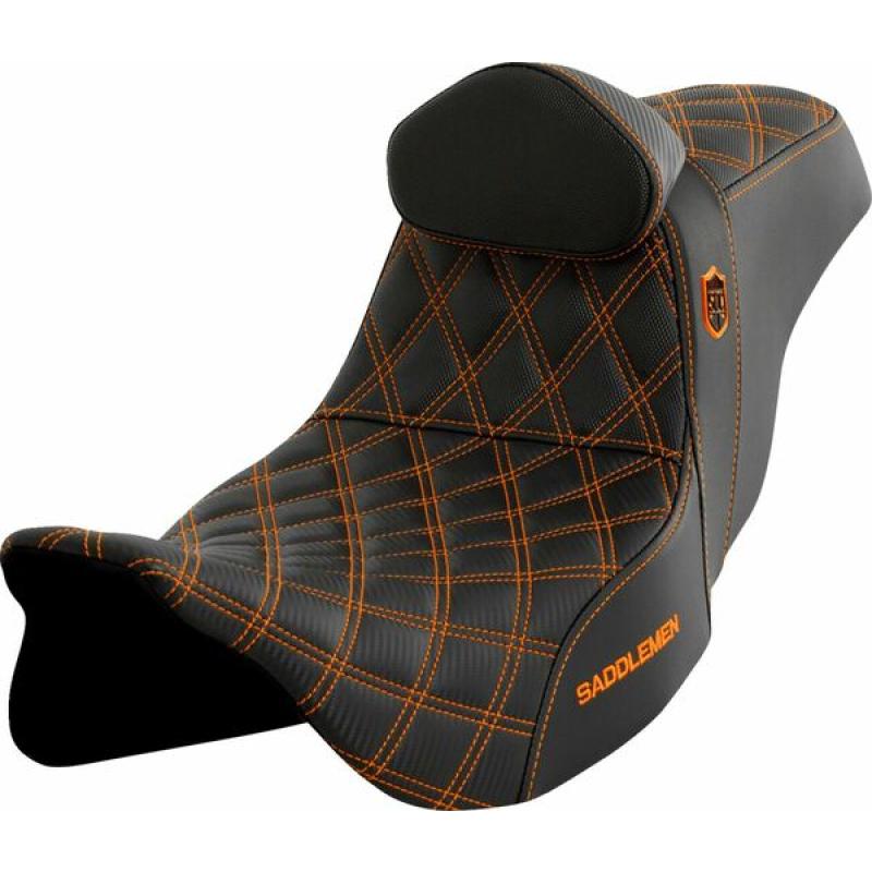 SADDLEMEN Pro Series SDC Seat - Backrest - Touring 08+ - 8 colors