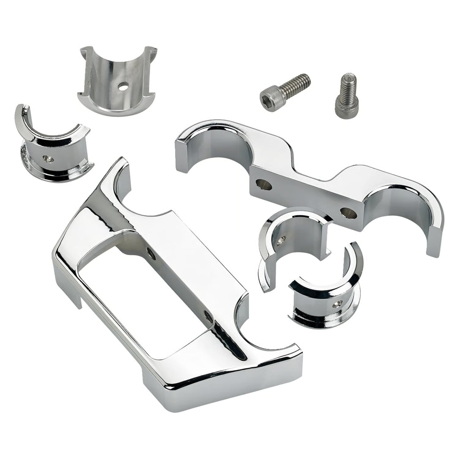 BILTWELL - Support de compteur pour softail M8 - Guidon T-Bar