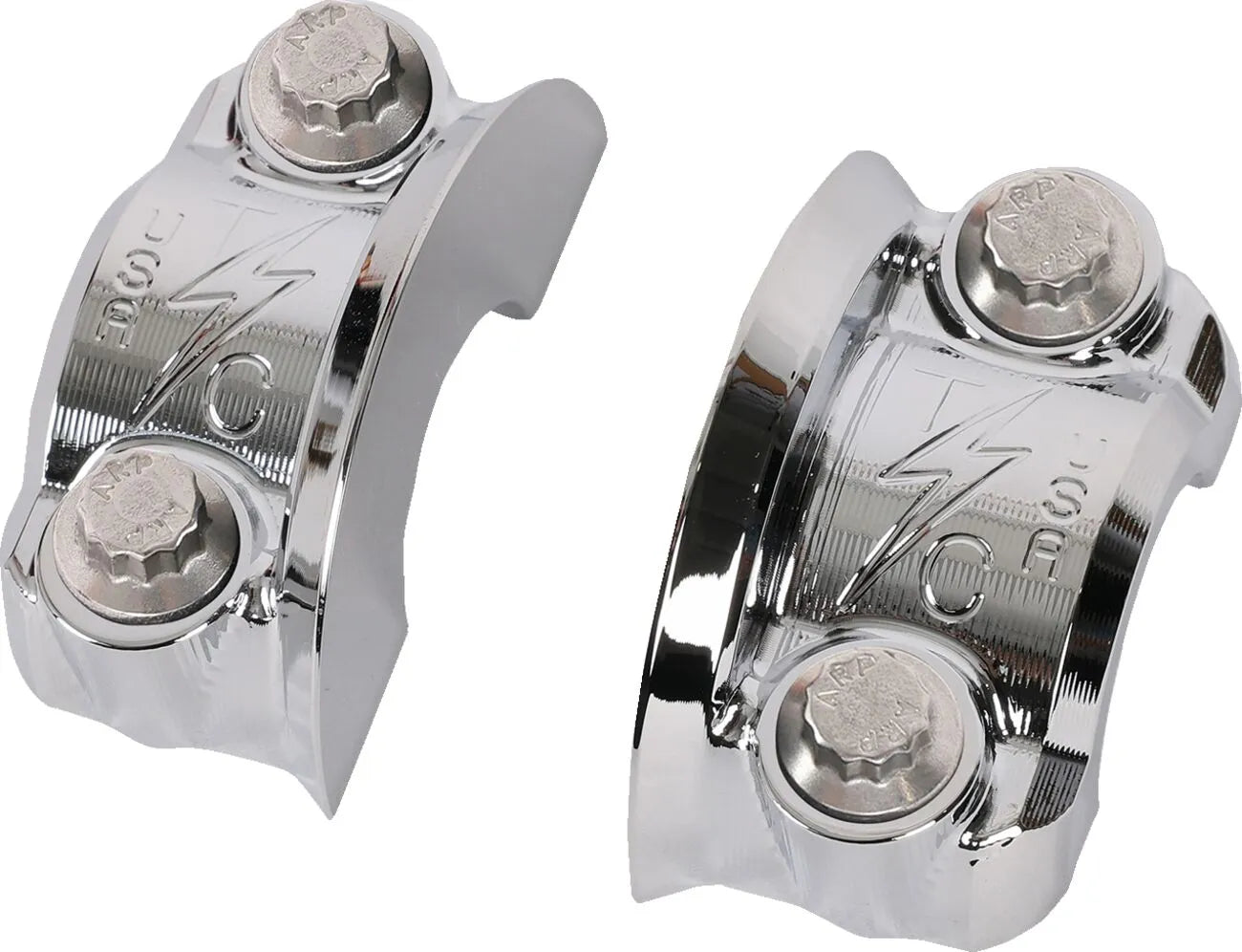 THRASHIN SUPPLY - Clamps / Collier de fixation frein/Embrayage - Speedway chrome