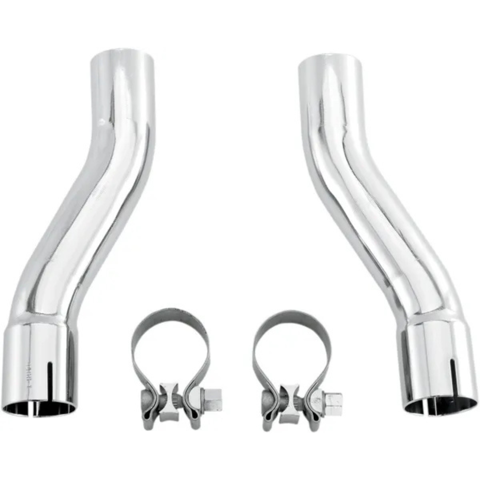 VANCE & HINES - Adaptateur de collecteur d'échappement Power Duals PCX- Trike 09-16 - Chrome