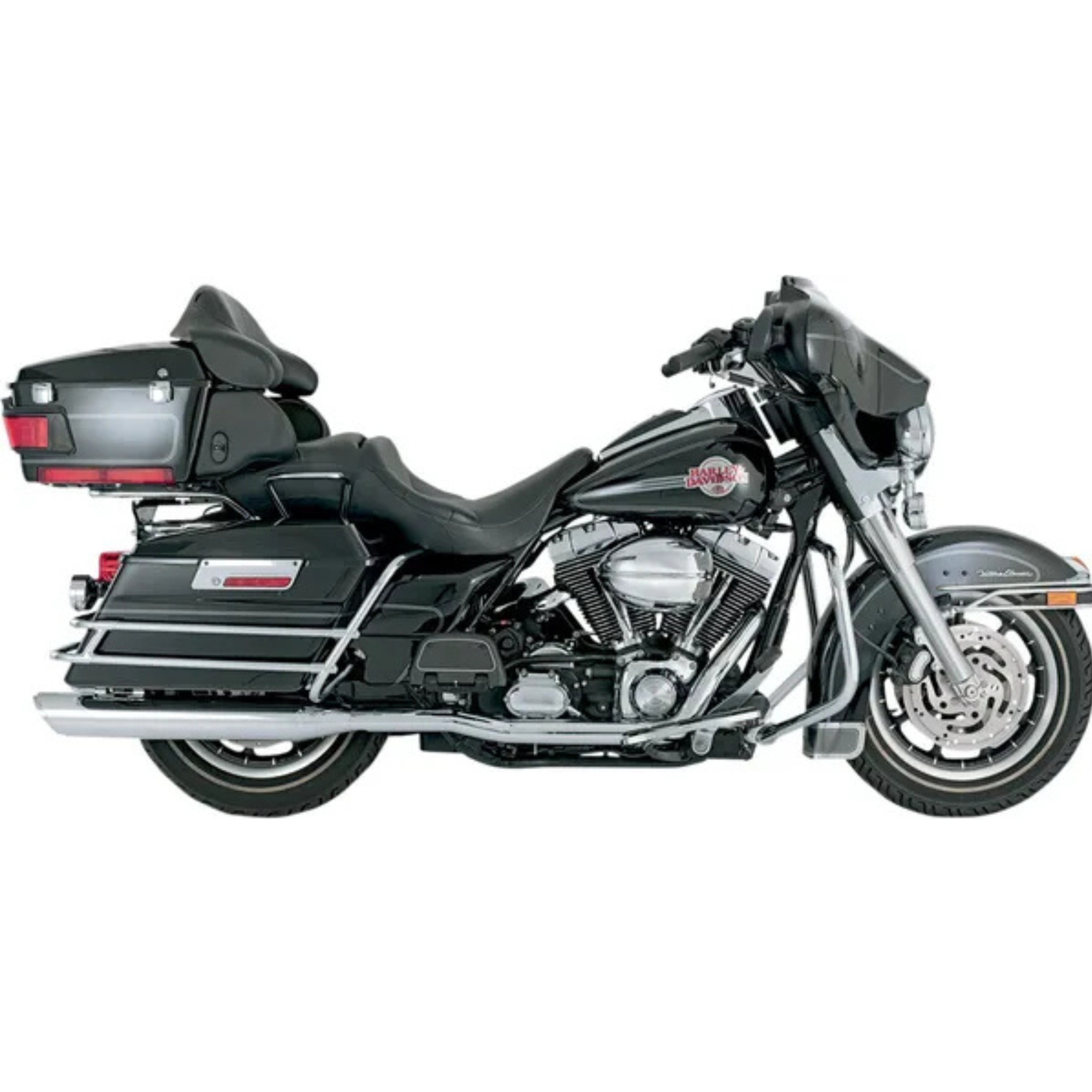 VANCE & HINES - Collecteur d'échappement Dresser Duals PCX - Touring 95-08 - Chrome