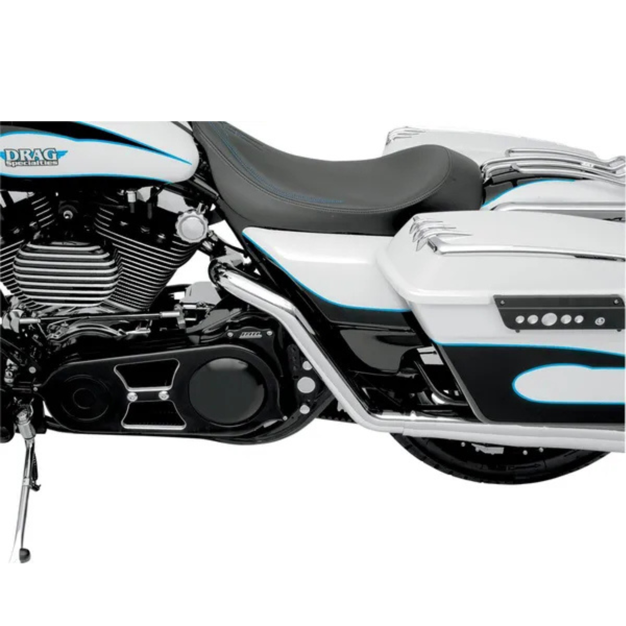 VANCE & HINES - Collecteur d'échappement Dresser Duals PCX - Touring 95-08 - Chrome