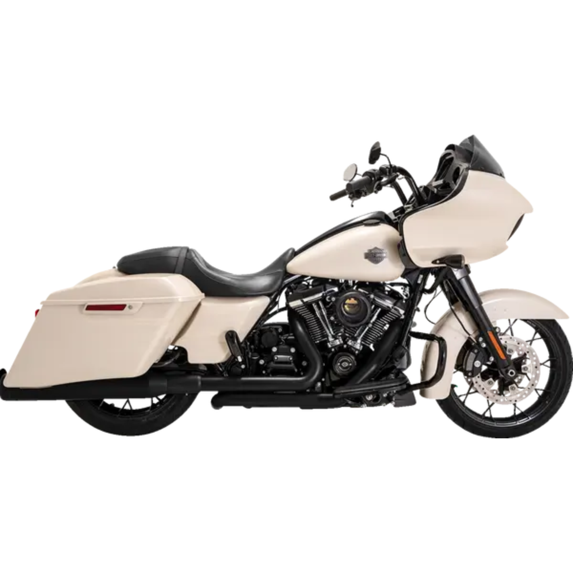 VANCE & HINES - Collecteur d'échappement Dresser Duals PCX - Touring M8 17+ - Chrome ou Noir