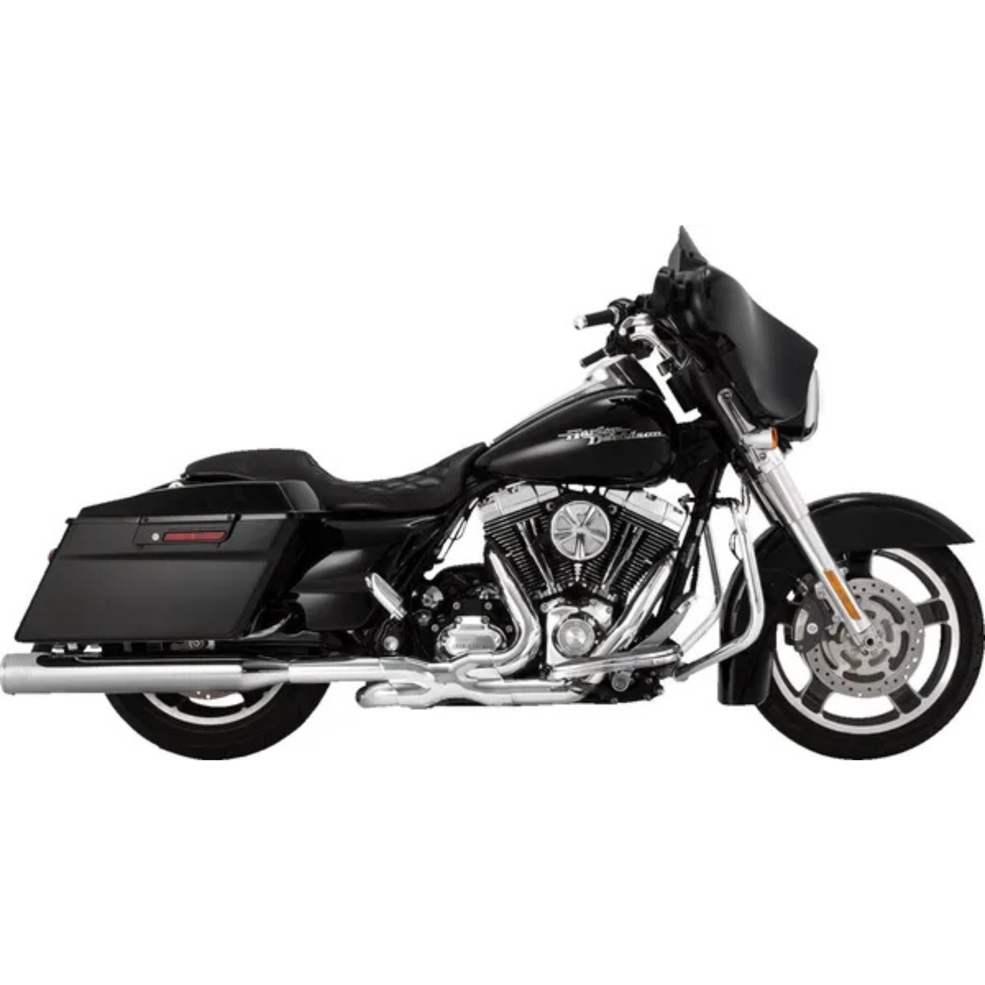 VANCE & HINES - Collecteur d'échappement Power Duals PCX - Touring 09-16 - Chrome
