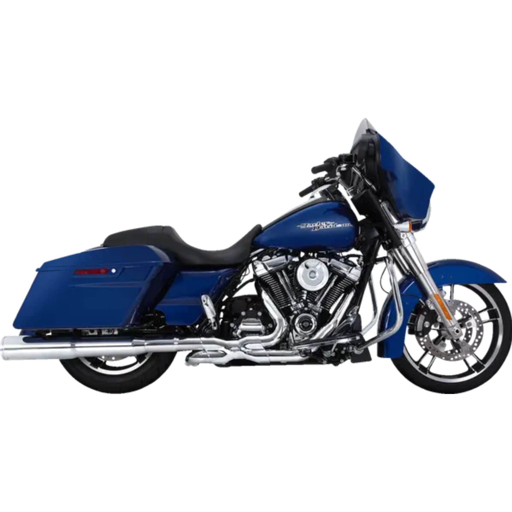 VANCE & HINES - Collecteur d'échappement Power Duals PCX - Touring 17+ - Chrome ou Noir